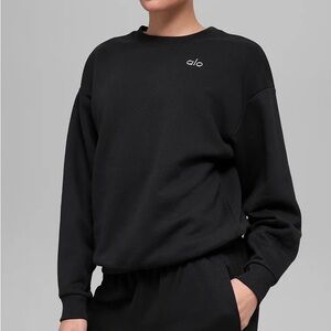 Alo Accolade Crew Neck Pullover - size L large